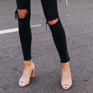 Vince | Shoes | Vince Hanna Mule Heel Sandal Fits Size 9 | Poshmark